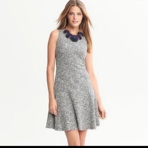 Banana Republic Tweed Drop Waist Dress